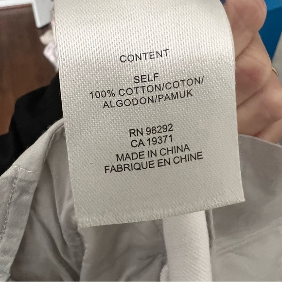 Tibi White Wide Leg Pants Trousers - Picture 5 of 6